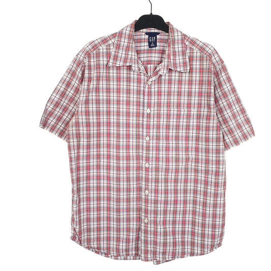 Mens White Gap  Short Sleeve Shirt