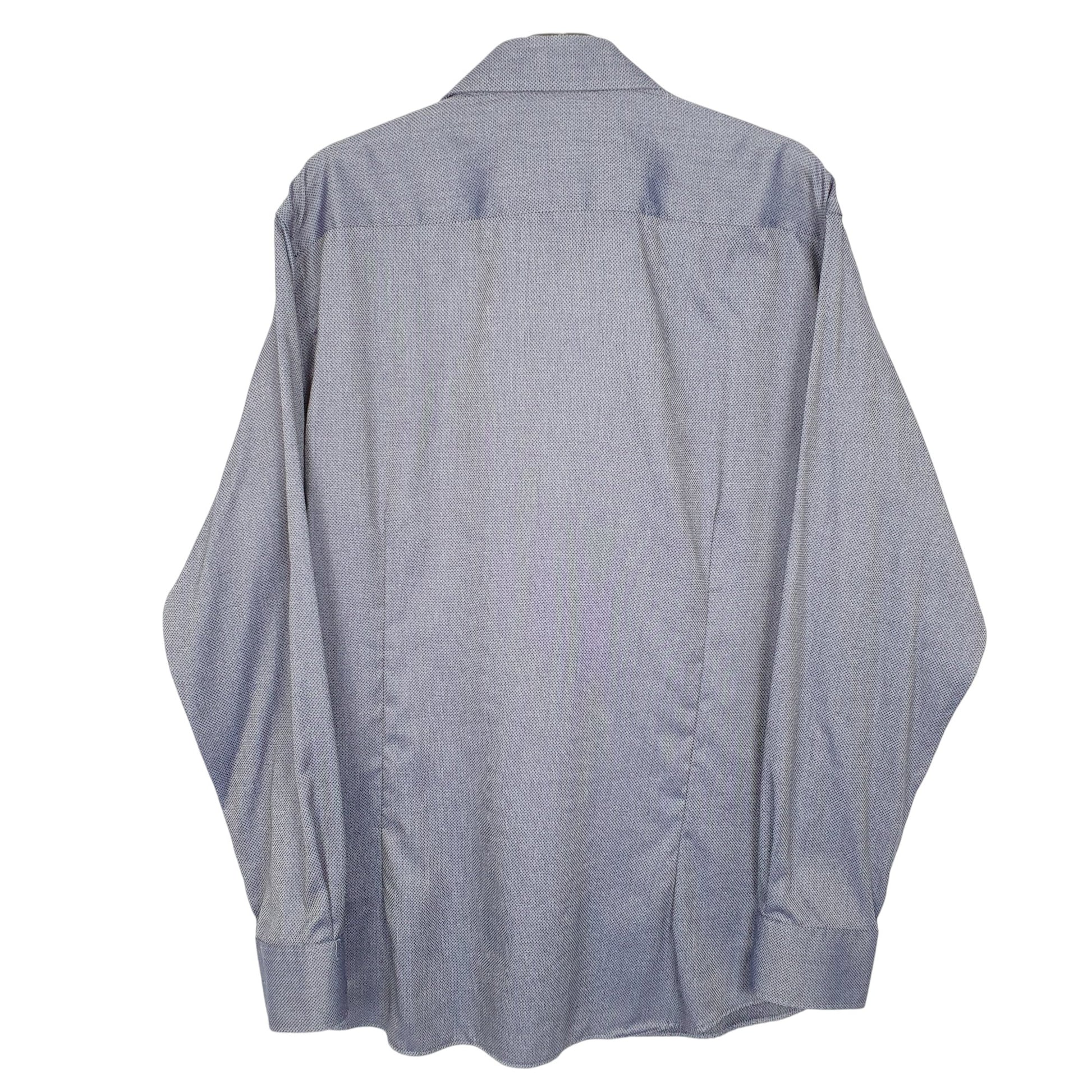 Mens Navy BLU By Polifroni  Long Sleeve Shirt