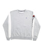 Mens Grey Champion Spellout Crewneck Jumper