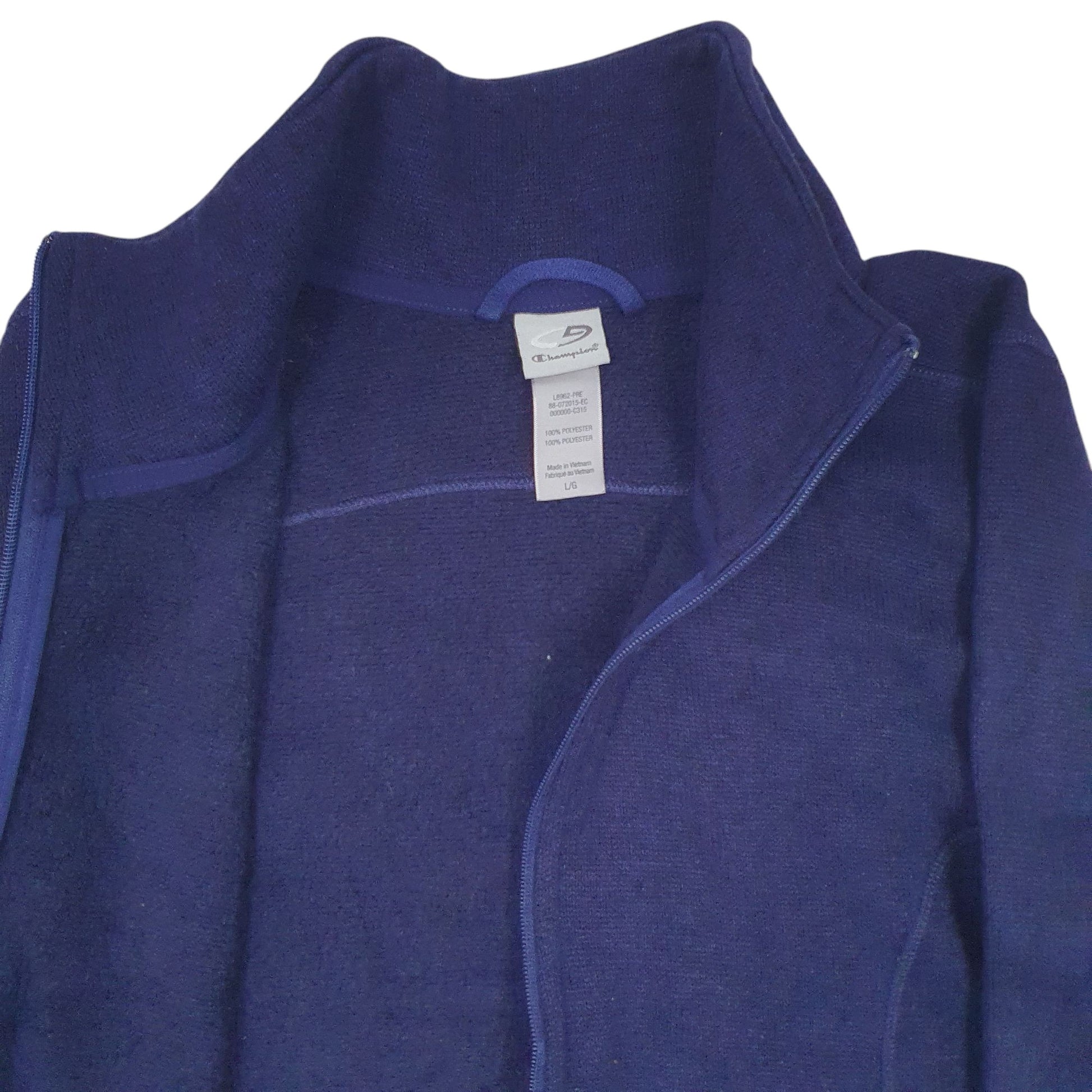 Womens Purple Champion  Full Zip Jumper