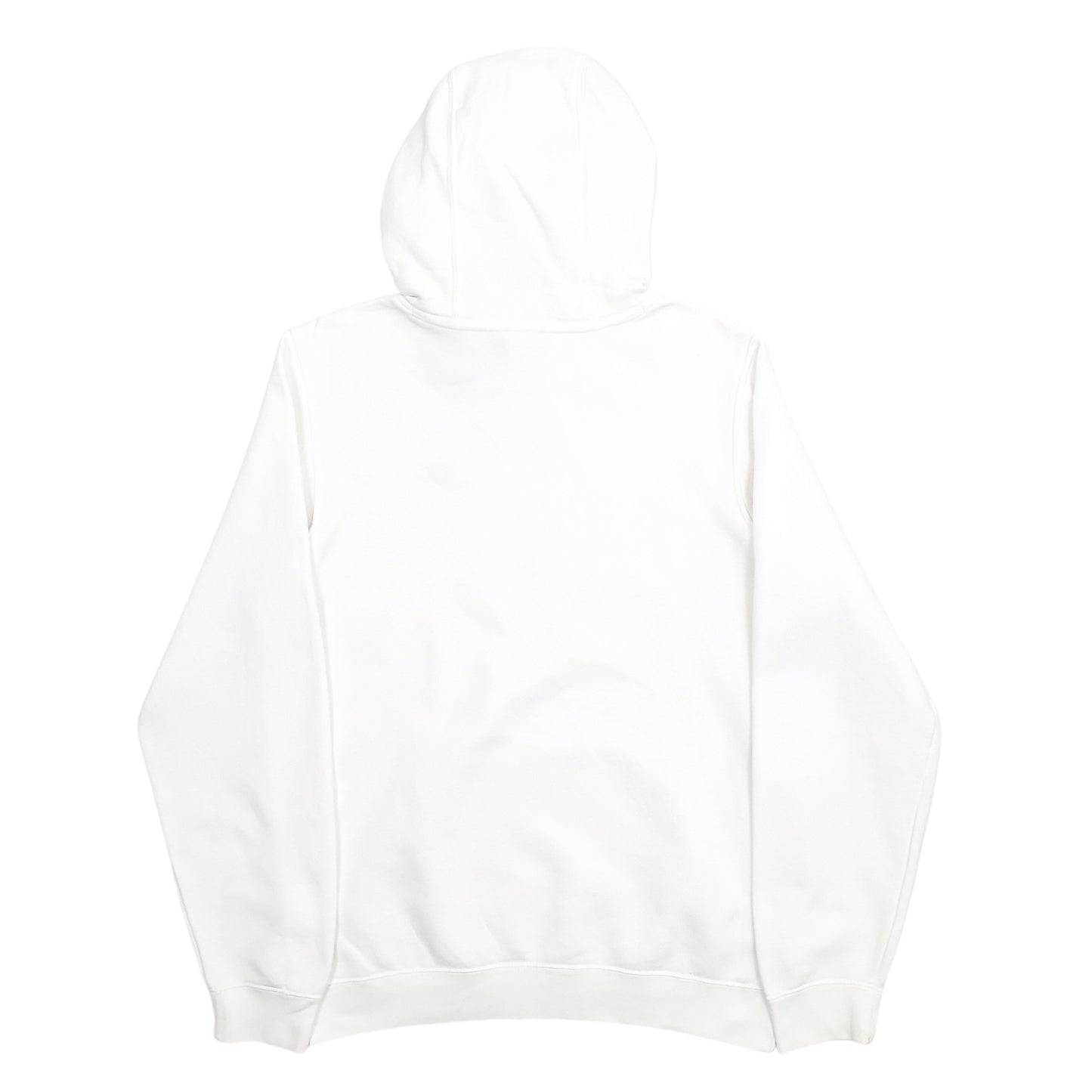 Mens White Nike Swoosh Hoodie Jumper