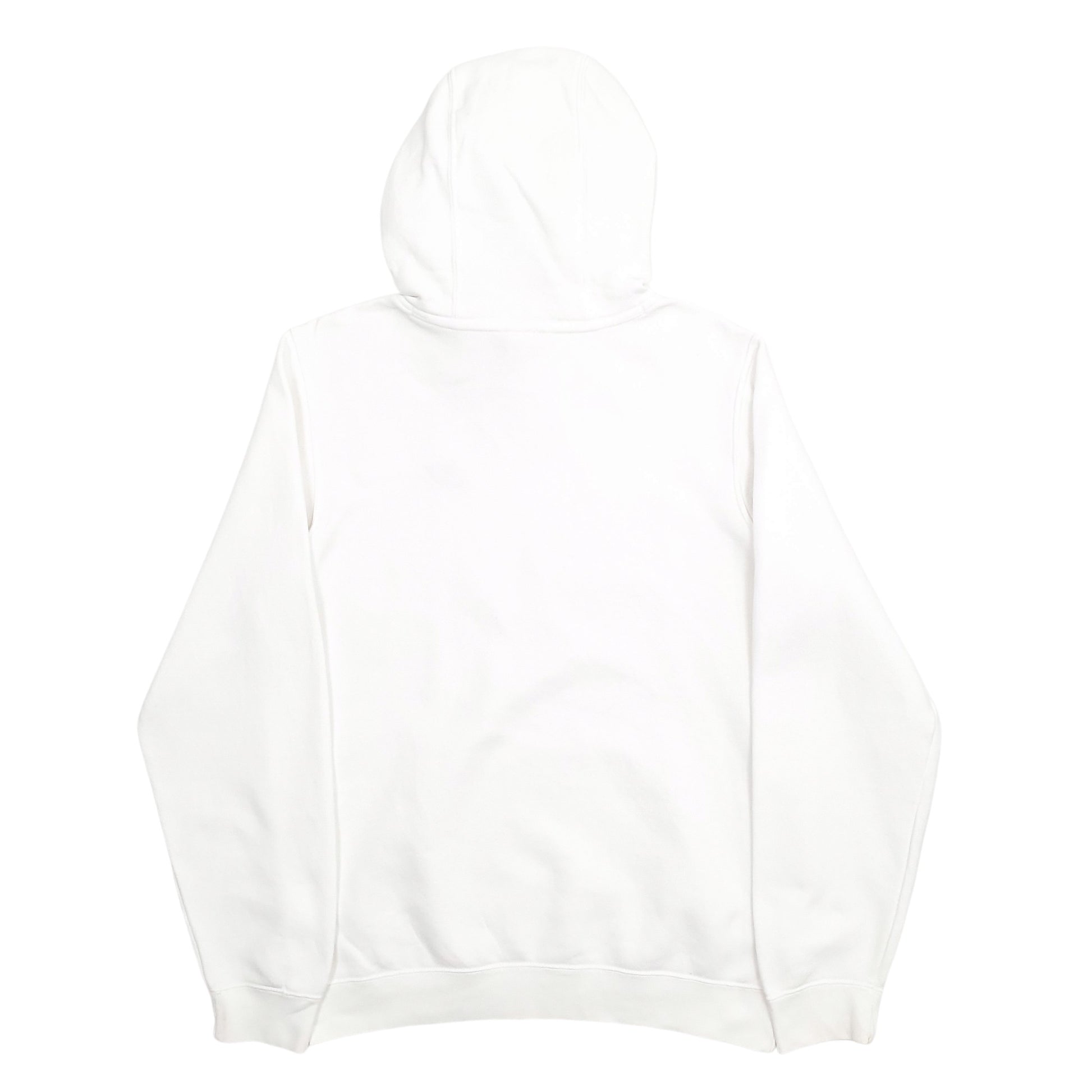 Mens White Nike Swoosh Hoodie Jumper