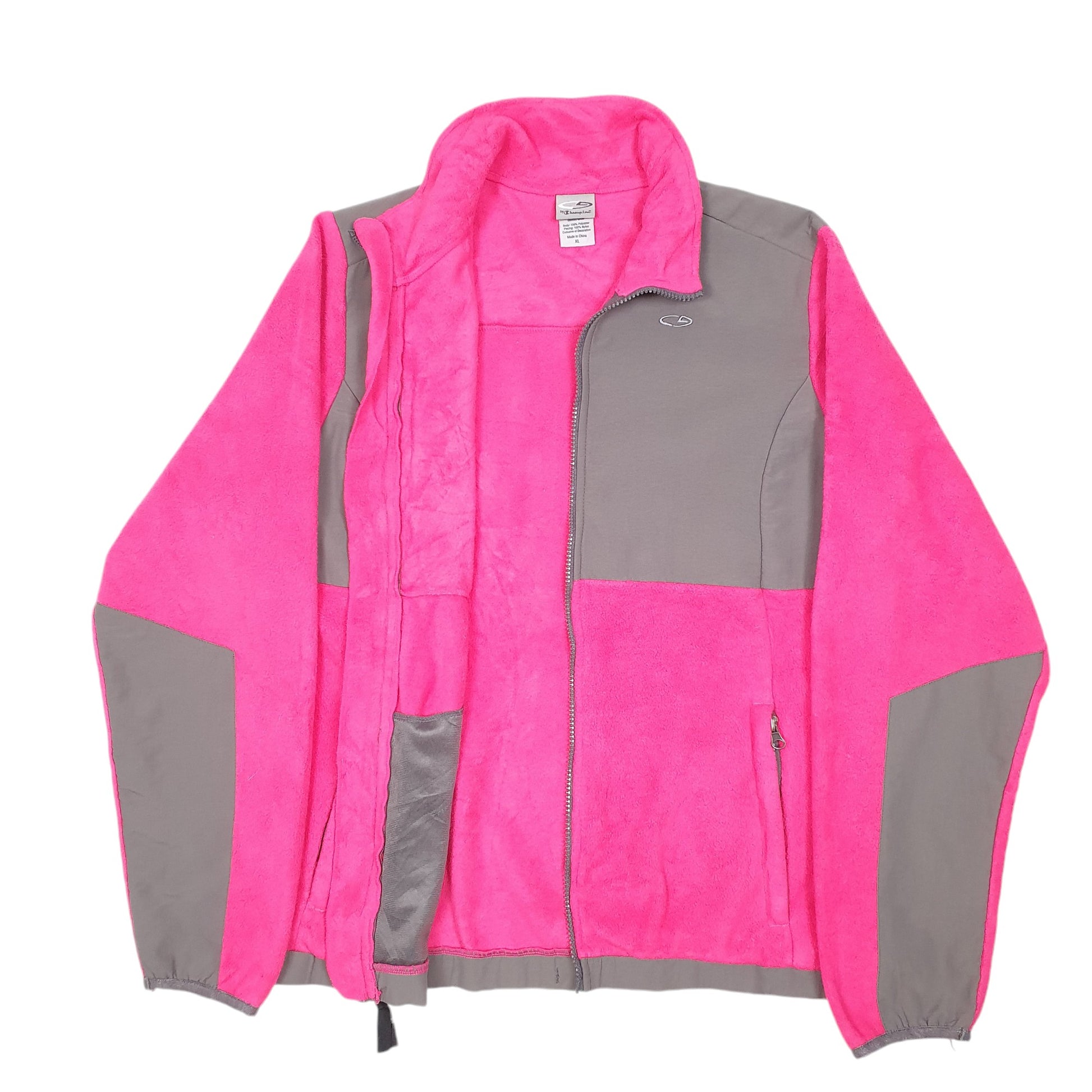 Womens Pink Champion C9 Sweater Full Zip Jumper