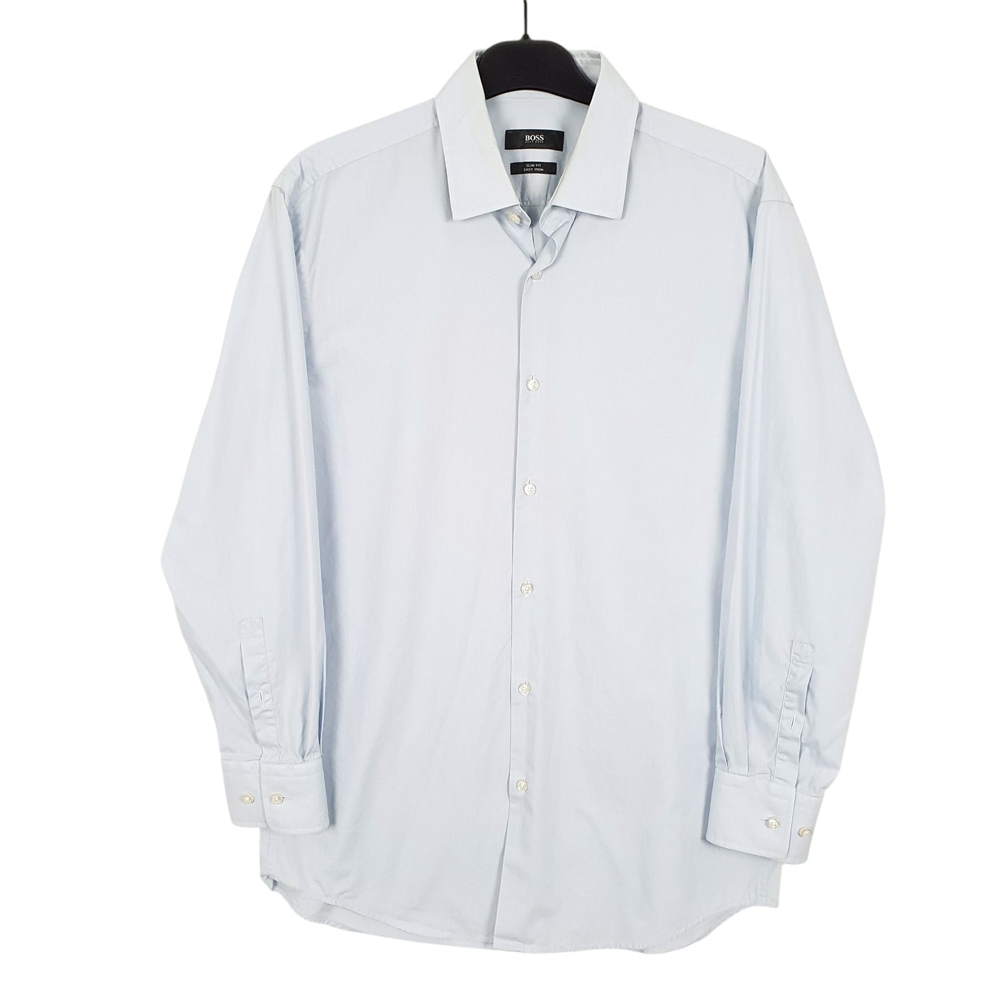 Mens Blue Hugo Boss  Long Sleeve Shirt