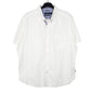 Mens White Nautica  Short Sleeve Shirt