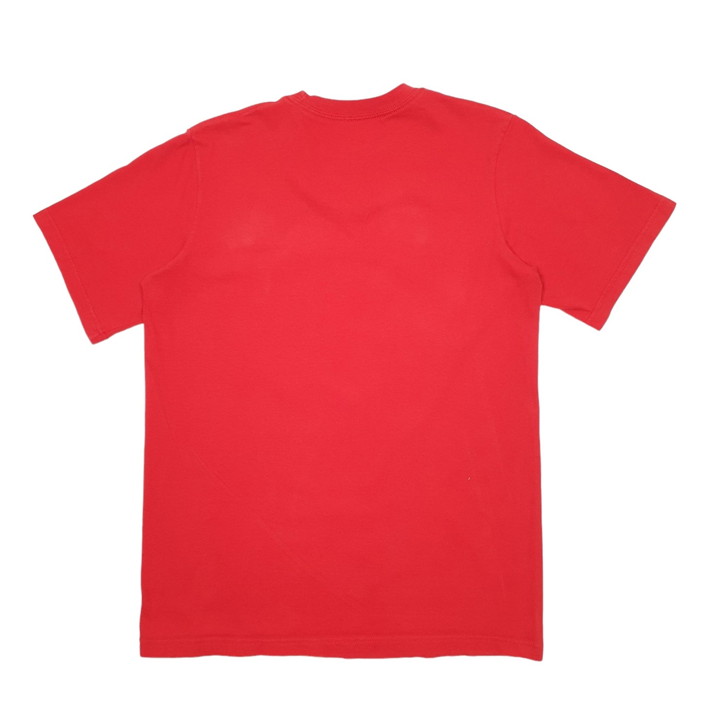 Mens Red Nike Spellout Short Sleeve T Shirt