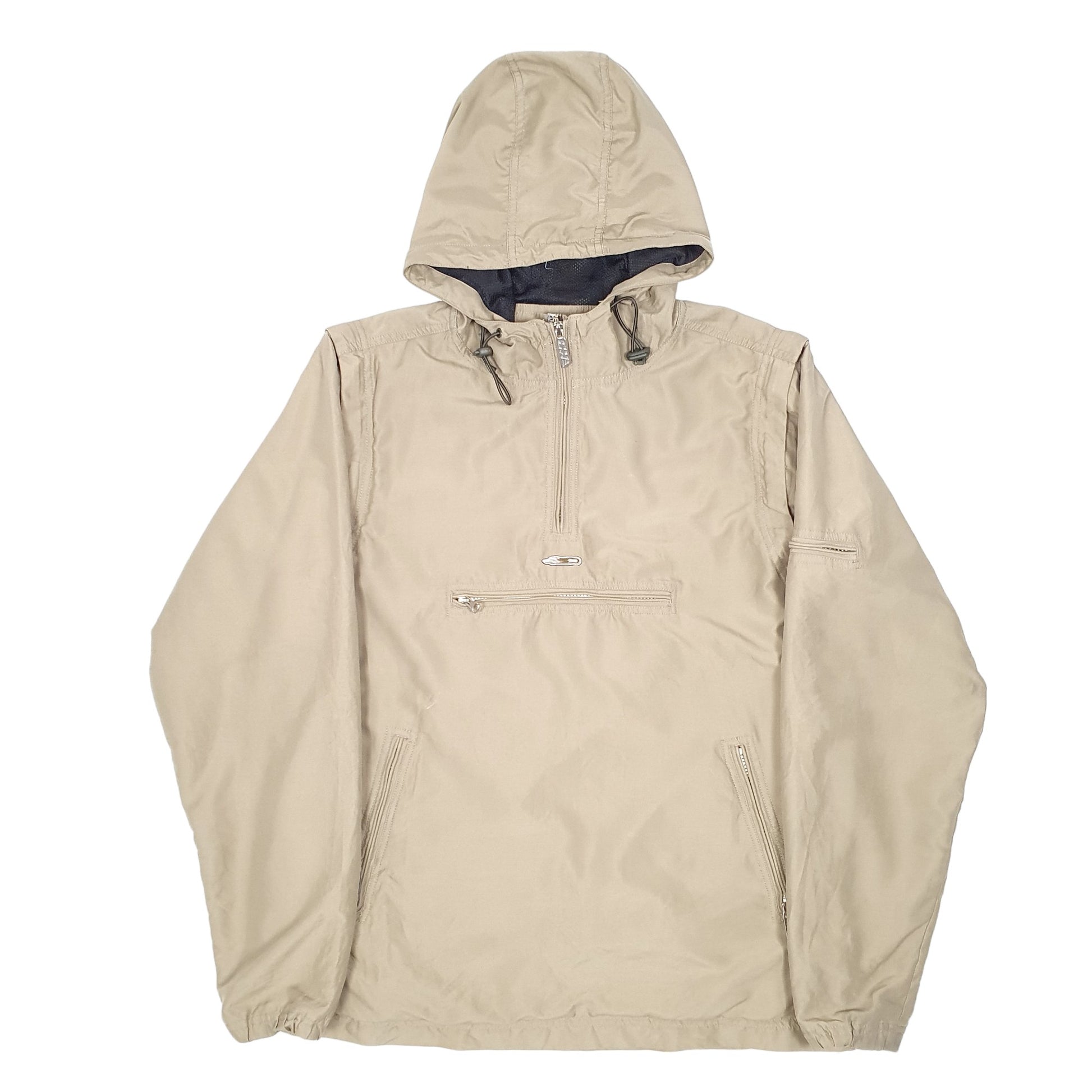 Mens Beige Kanabeach Smock Zip Off Surf Snowboarding  Coat