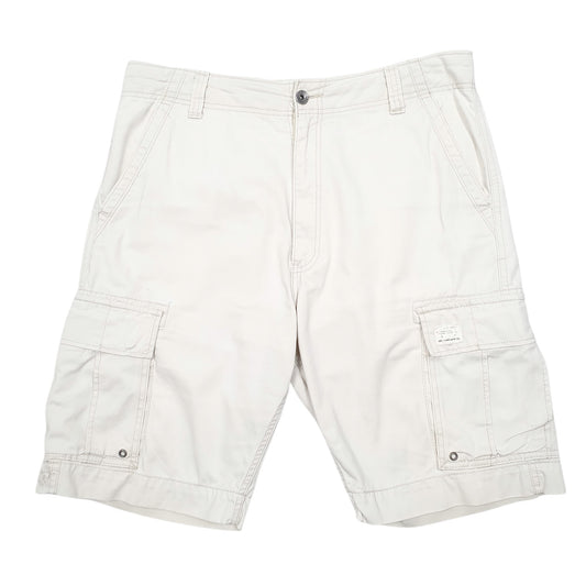 Mens Beige Levis  Cargo Shorts