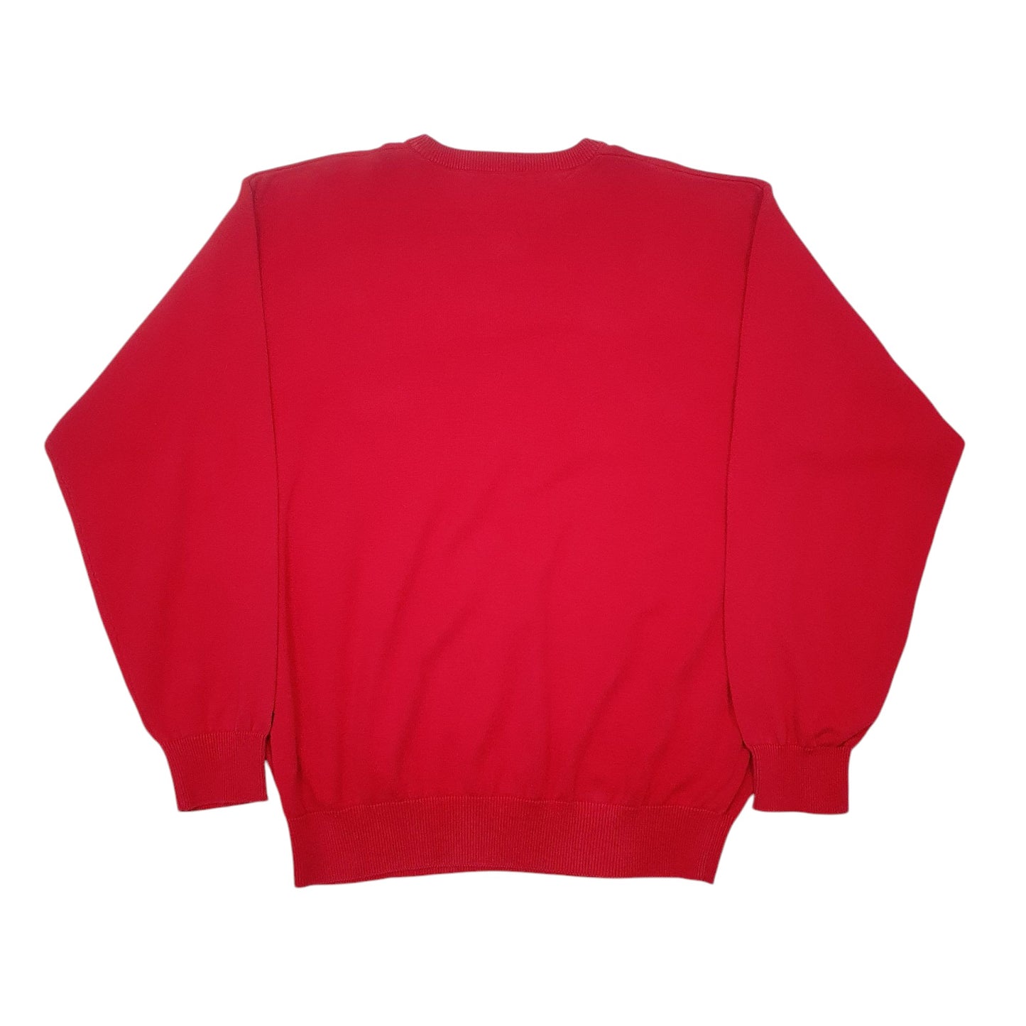 Mens Red Tommy Hilfiger Vintage Golf Crewneck Jumper