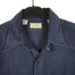Mens Navy L.L.Bean Chamois Overshirt Shacket Long Sleeve Shirt