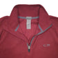 Mens Burgundy Champion  Quarter Zip Jumper