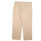 Mens Tan Polo Ralph Lauren Vintage Andrew Pant Double Pleated Chino Trousers