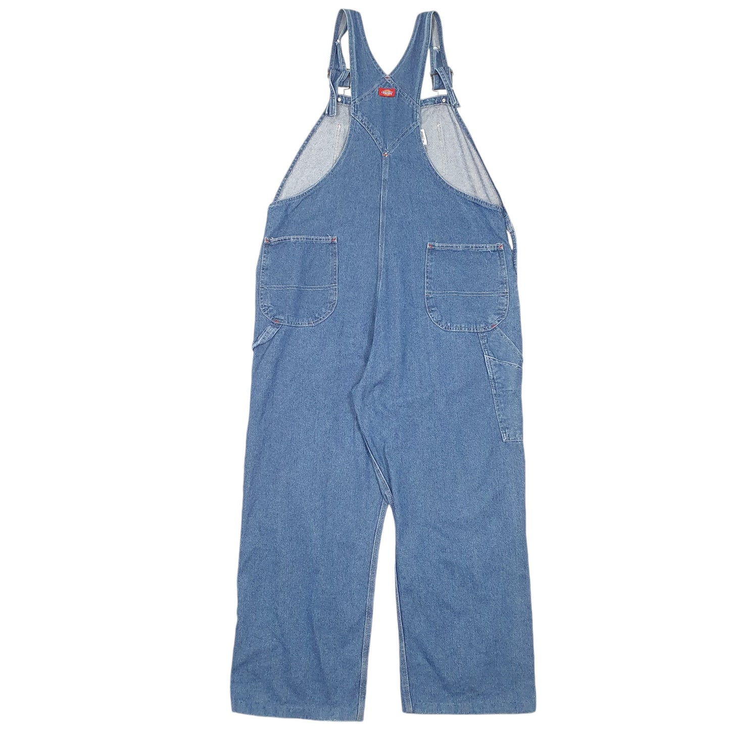 Mens Blue Dickies Denim Overalls Bib Dungaree Trousers