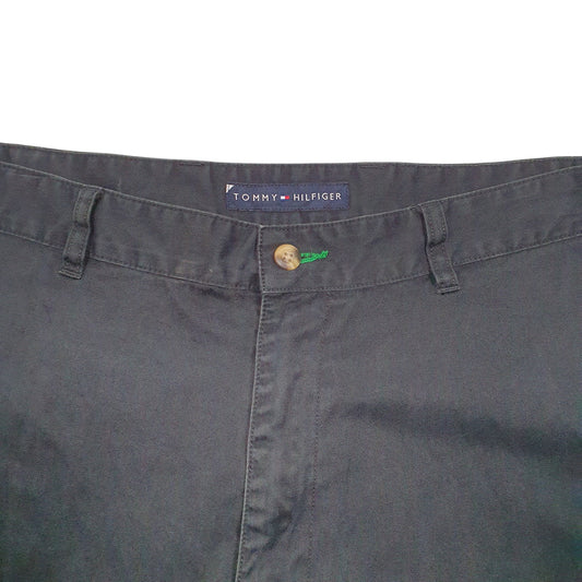 Mens Black Tommy Hilfiger  Chino Trousers