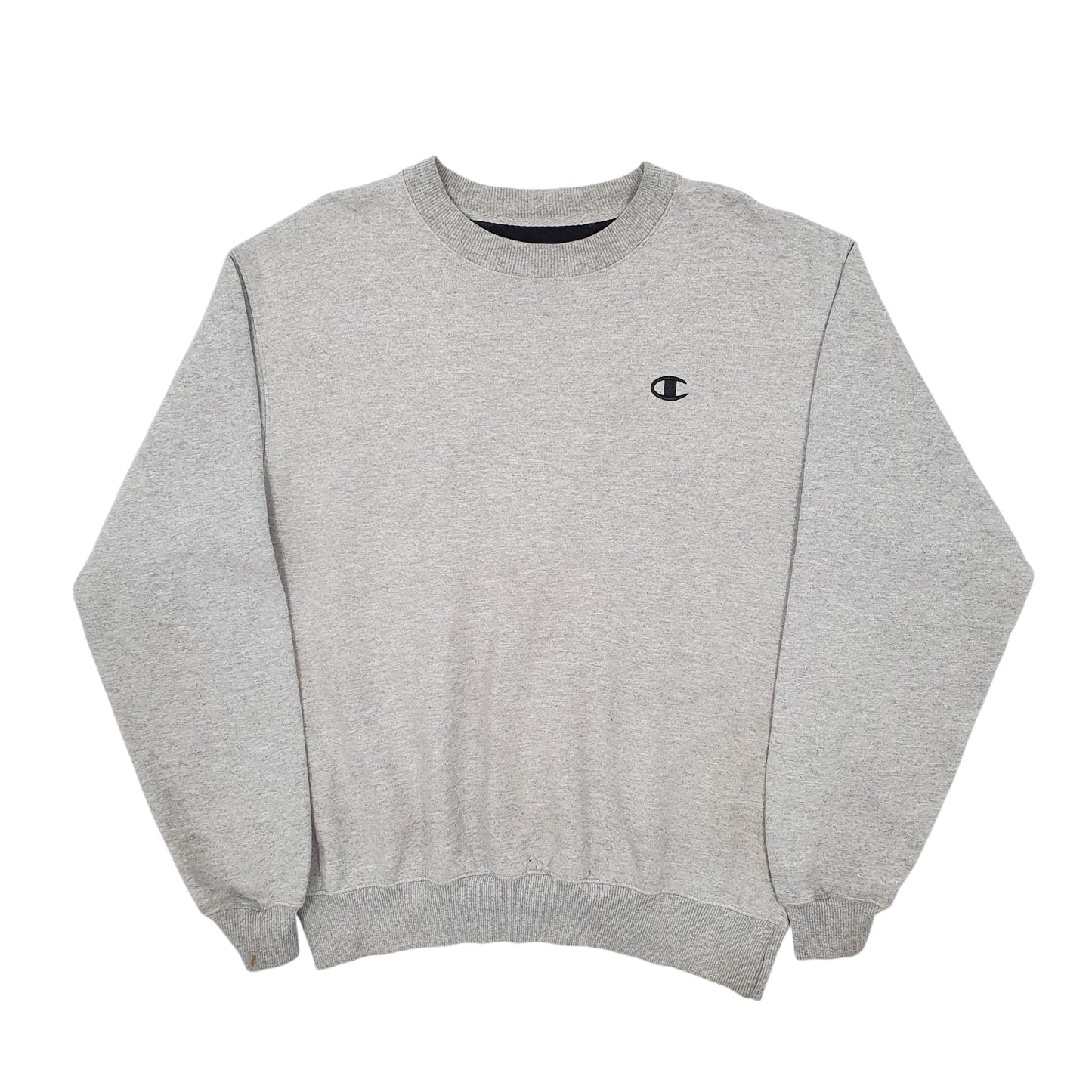 Mens Grey Champion  Crewneck Jumper