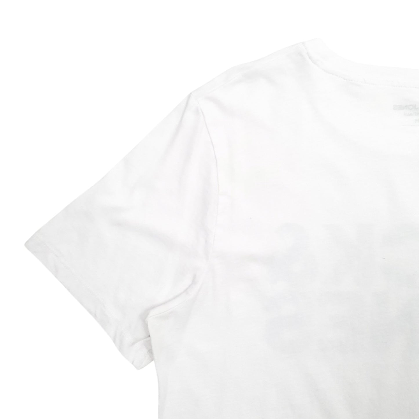 Mens White Jack & Jones Spellout Short Sleeve T Shirt