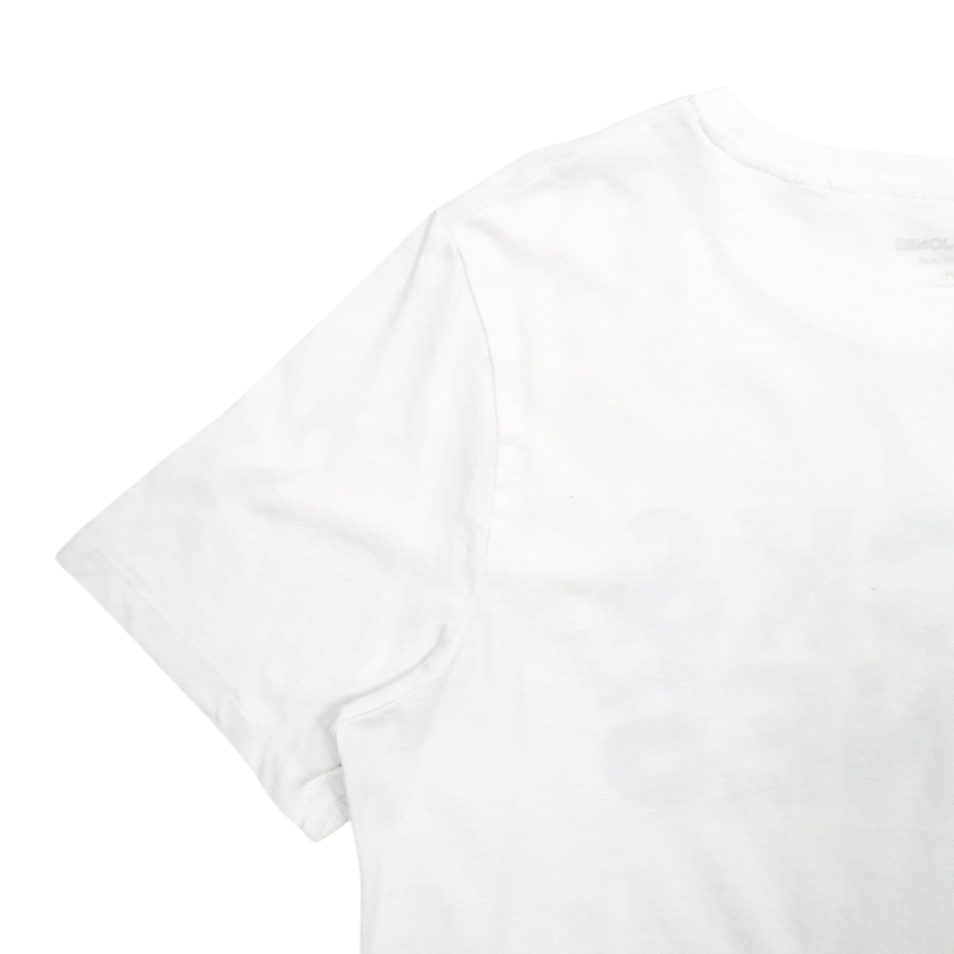 Mens White Jack & Jones Spellout Short Sleeve T Shirt