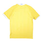 Mens Yellow Adidas Ringer Classic Short Sleeve T Shirt