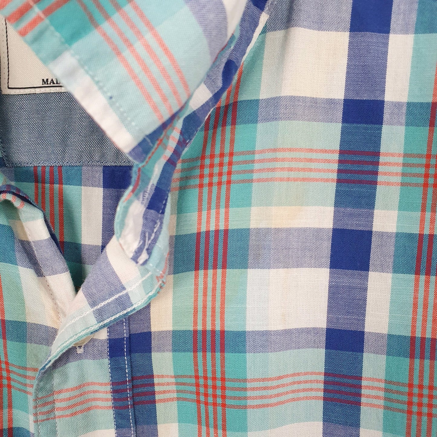 Mens White Nautica  Short Sleeve Shirt