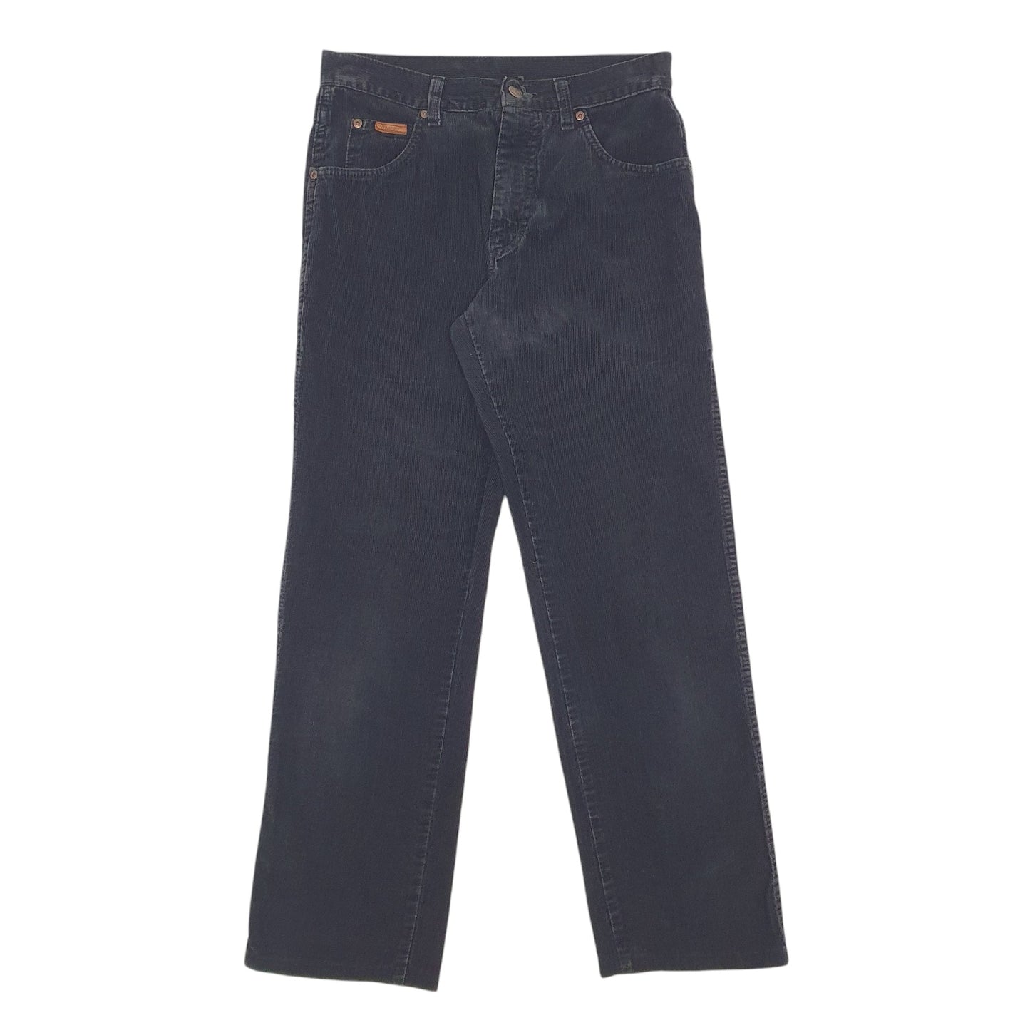 Mens Black Wrangler  Corduroy Trousers