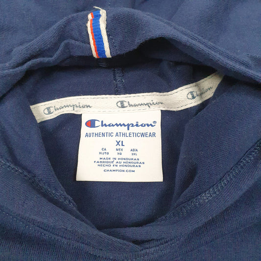 Womens Navy Champion  Hoodie Jumper