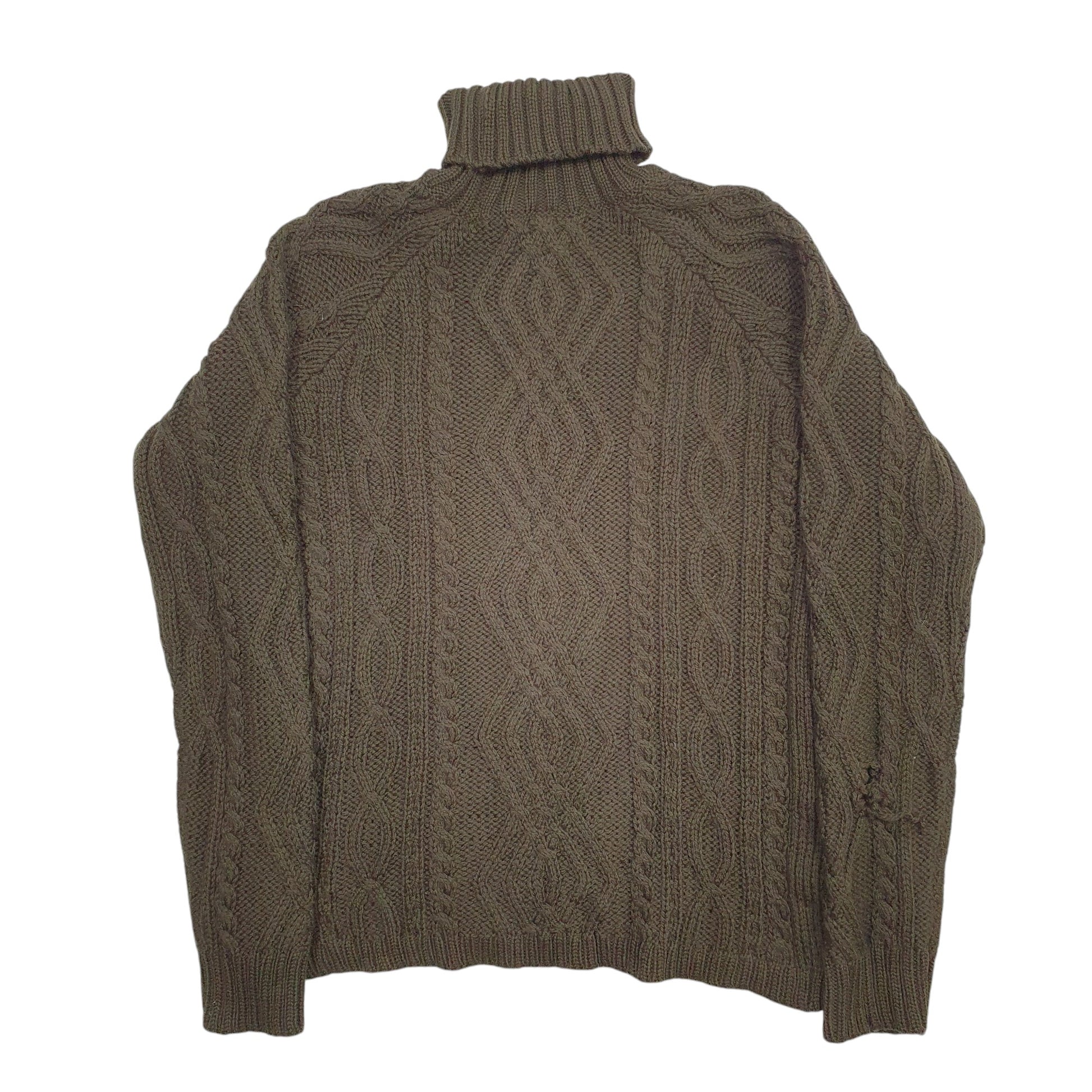 Mens Khaki Paul James  Crewneck Jumper