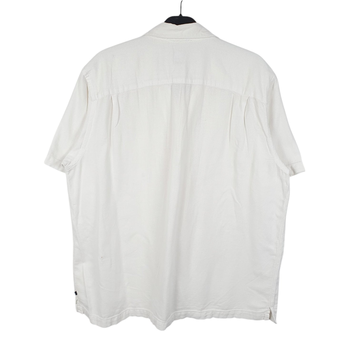 Mens Cream Gap Classic Short Sleeve Shirt