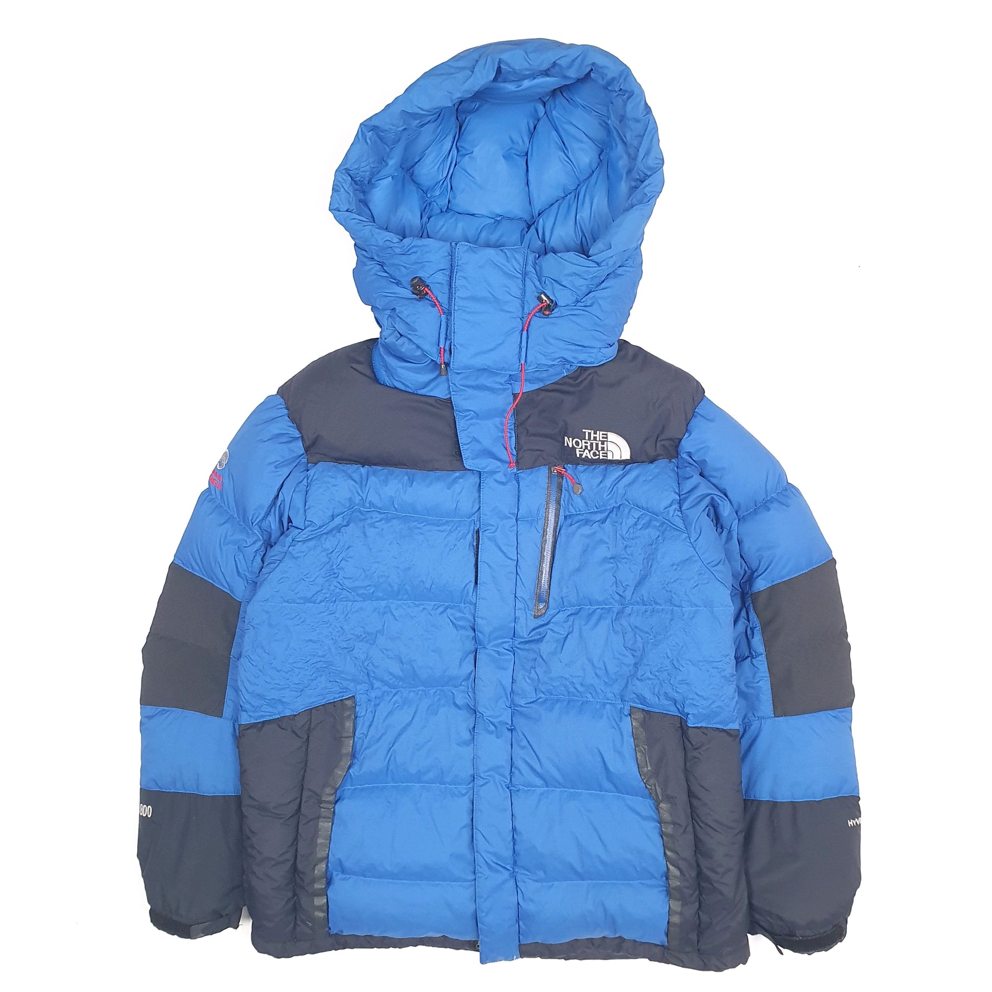 Mens Blue The North Face Baltoro 800 Summit Series  Coat