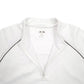 Mens White Adidas  Quarter Zip Jumper