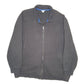 Mens Black Calvin Klein  Full Zip Jumper
