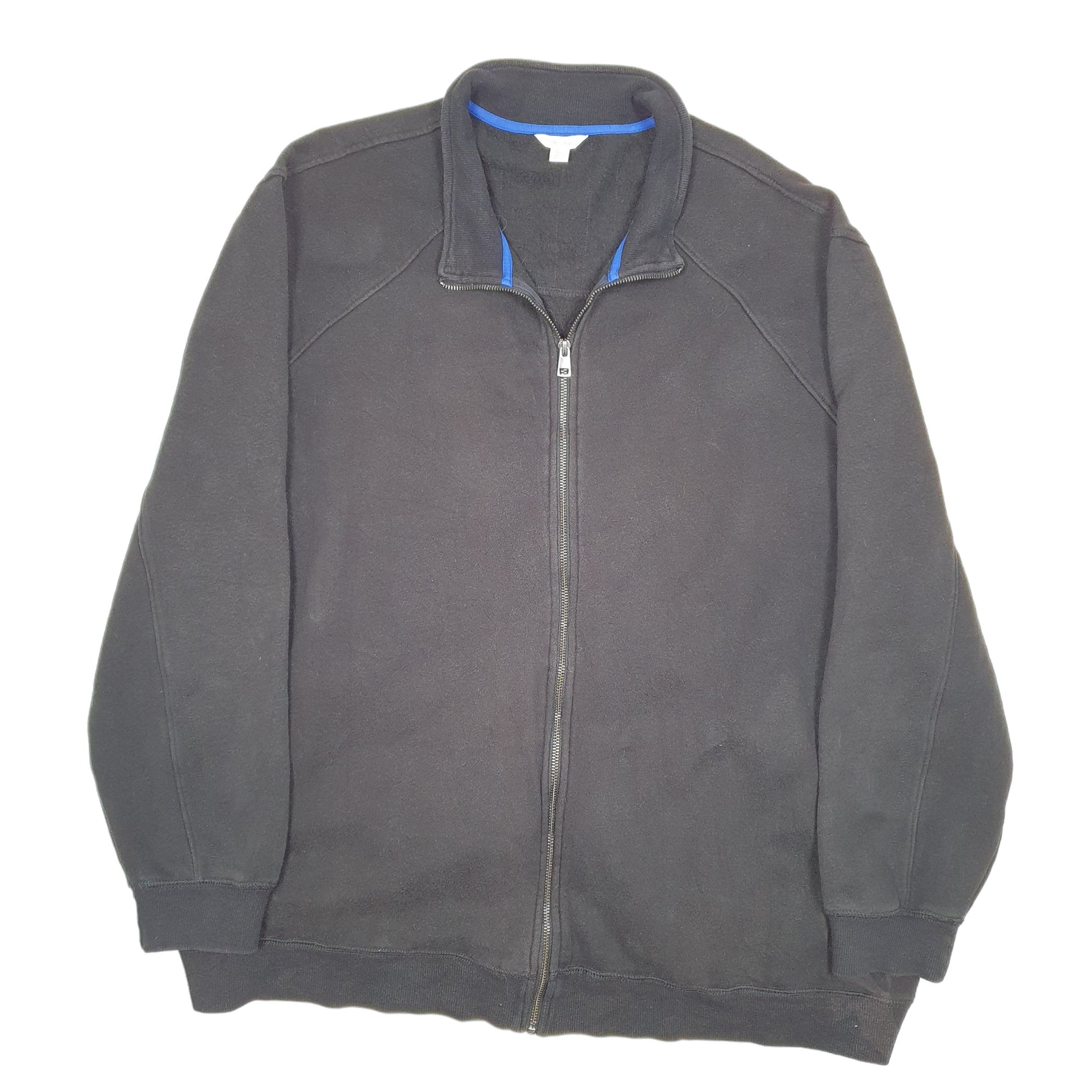 Mens Black Calvin Klein  Full Zip Jumper