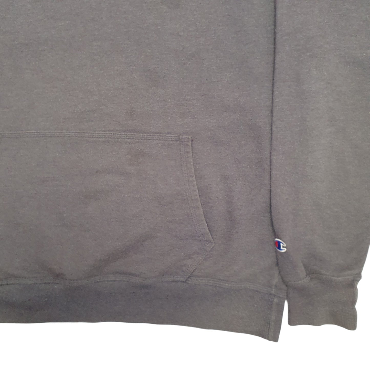 Mens Grey Champion  Quarter Zip Jumper