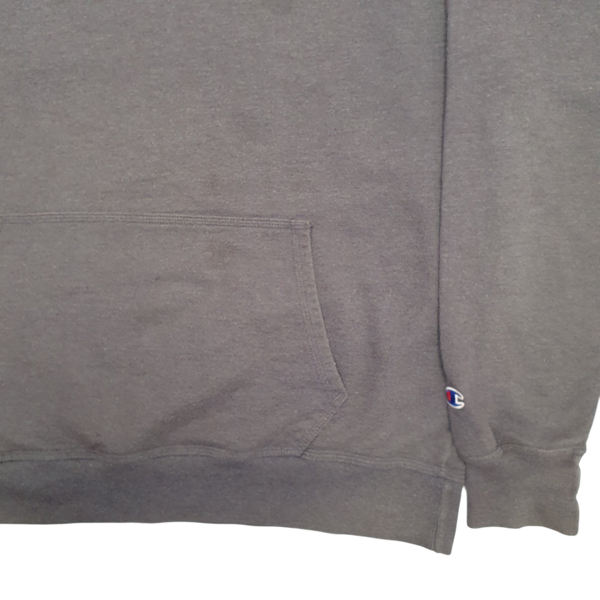 Mens Grey Champion  Quarter Zip Jumper