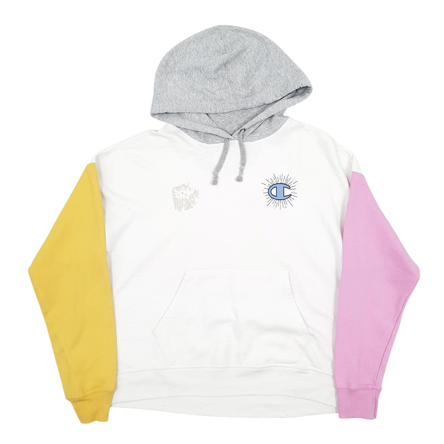 Womens White Champion  Hoodie Jumper