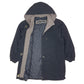 Mens Black Fleet Street Windbreaker  Coat
