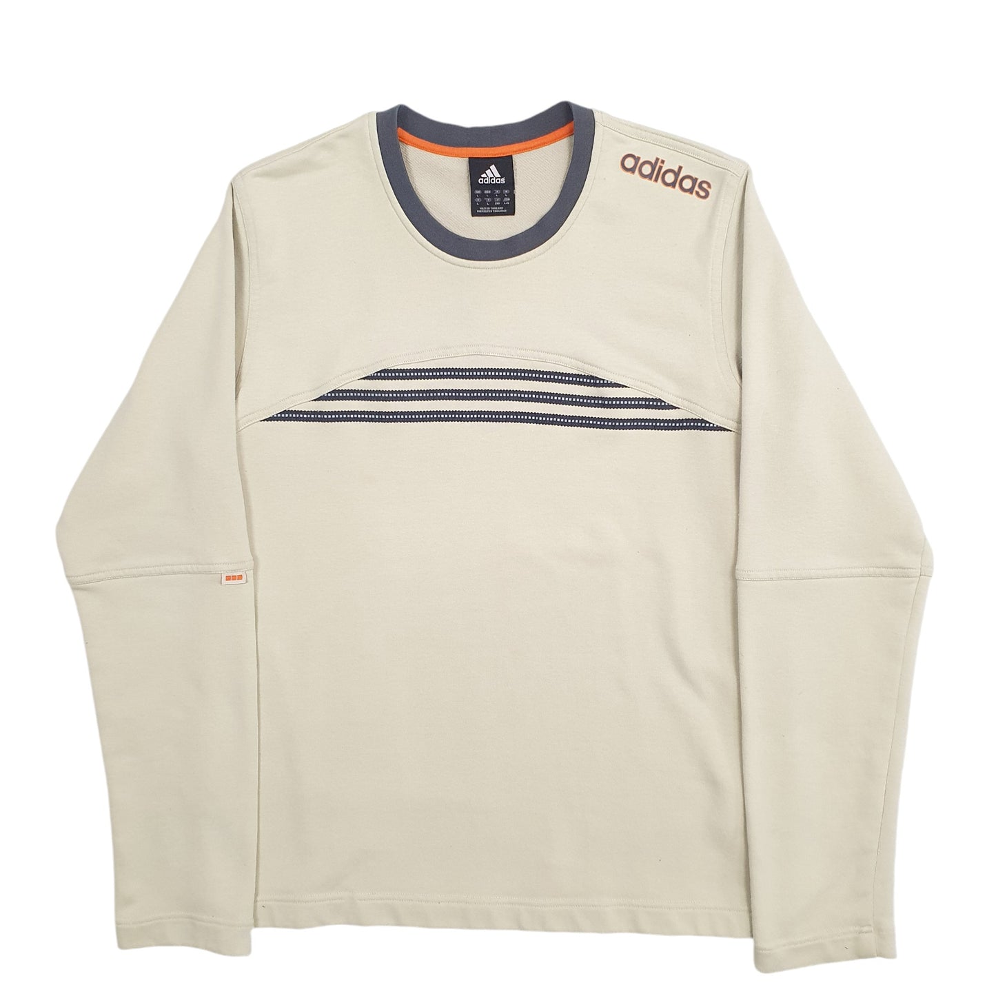 Mens Green Adidas Vintage 2000's Crewneck Jumper