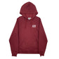 Mens Burgundy Clique  Hoodie Jumper