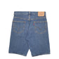 Mens Blue Levis Denim Jeans Jorts 505 Denim Shorts