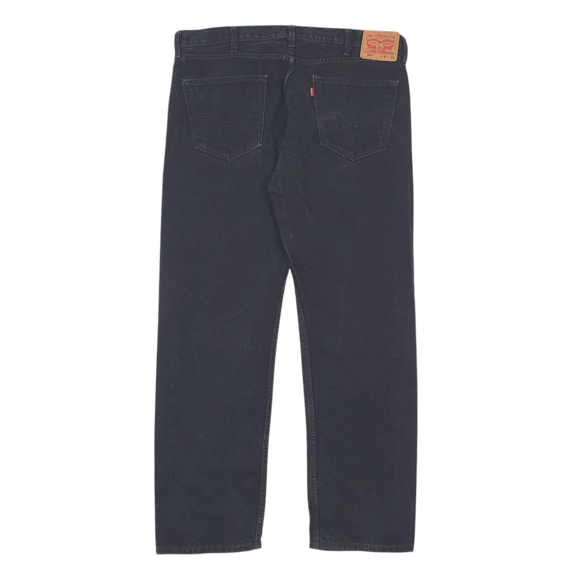 Mens Black Levis  505 JeansW40 L32