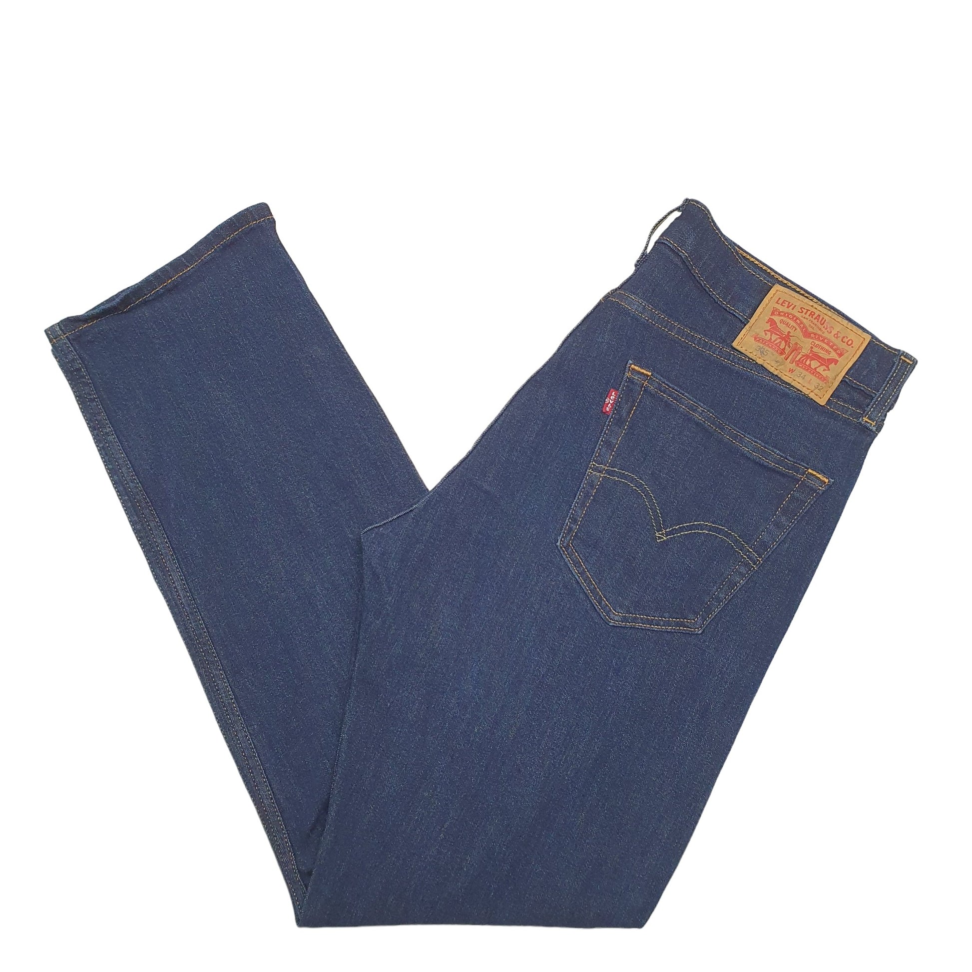 Mens Blue Levis  505 JeansW34 L32