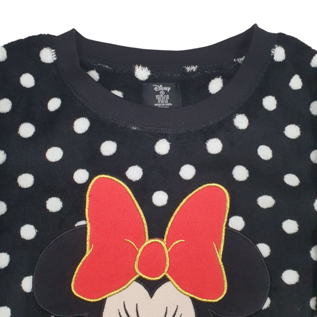 Womens Black Disney  Crewneck Jumper