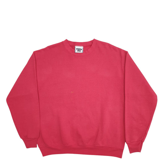 Mens Red Lee  Crewneck Jumper
