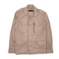 Mens Beige J. Hart & Bros Military  Coat