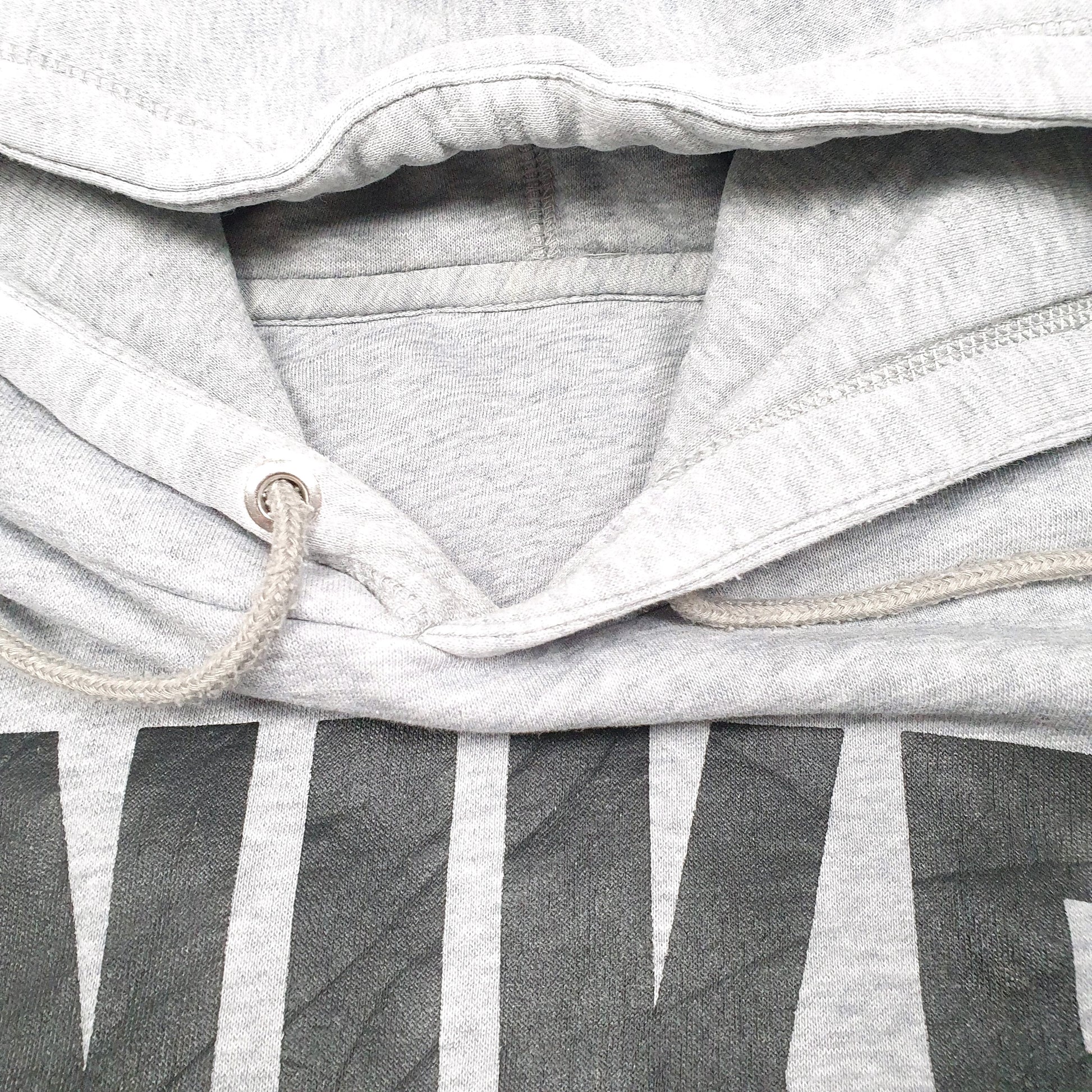 Mens Grey Nike Spellout 1972 Hoodie Jumper