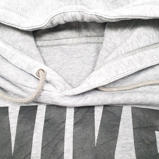 Mens Grey Nike Spellout 1972 Hoodie Jumper