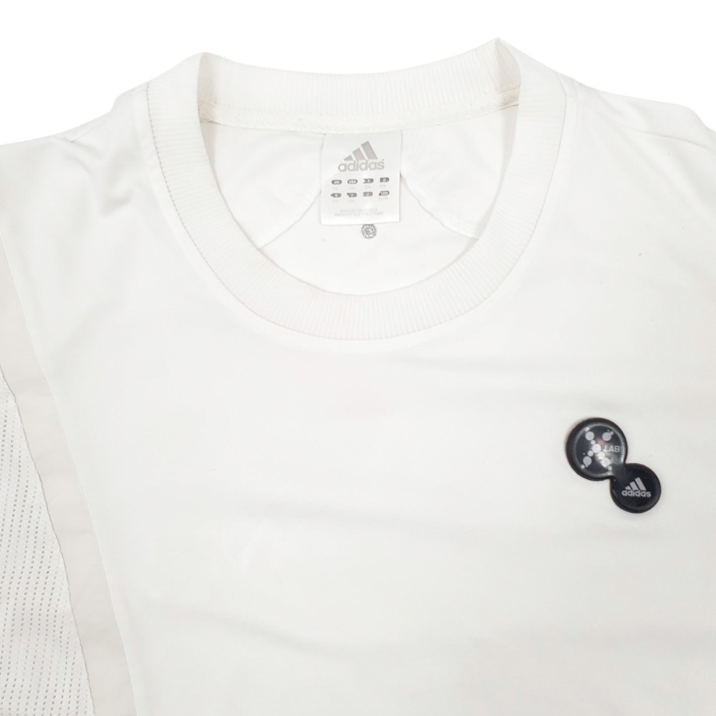 Mens White Adidas  Short Sleeve T Shirt