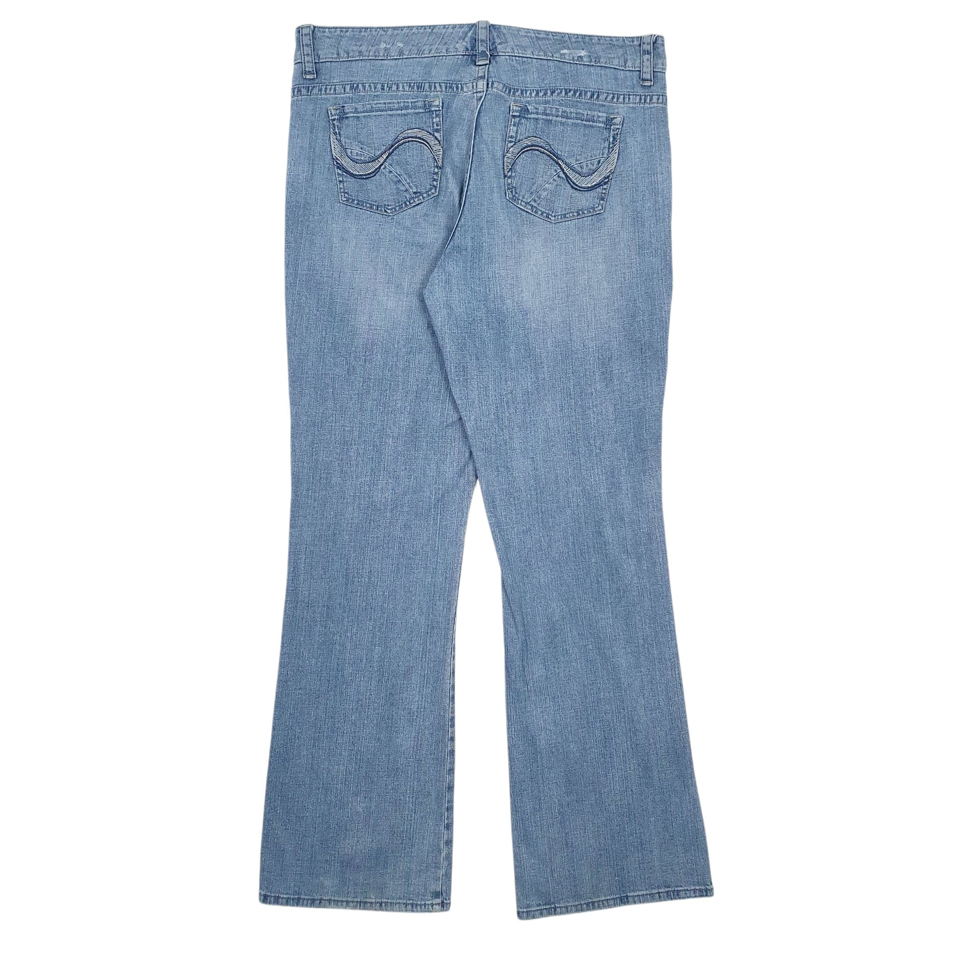 Womens Blue Lee  Midrise JeansW38 L33