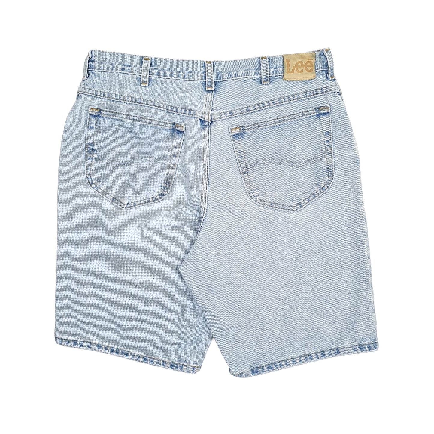 Mens Blue Lee Vintage 1990s Denim Shorts