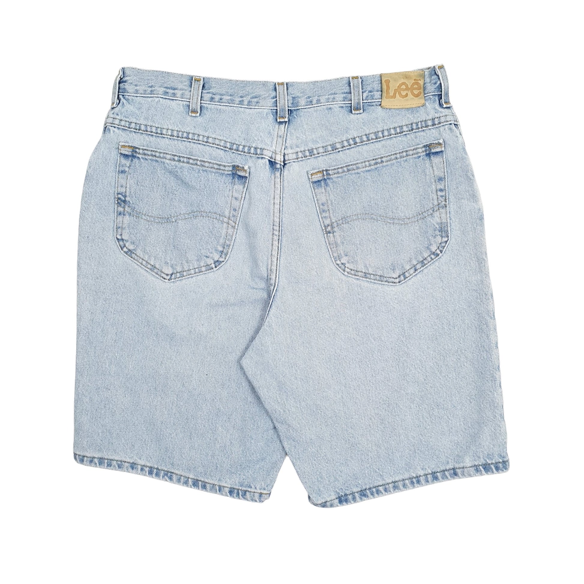 Mens Blue Lee Vintage 1990s Denim Shorts