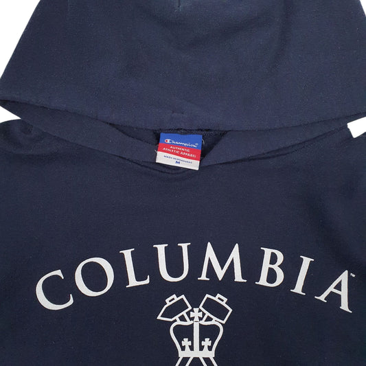 Mens Navy Champion Columbia Engineering Hoodie Jumper